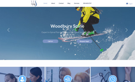 Woodbury Spine: Website Migration and Blog Integration for A Local Spine Surgeon, Based in Woodbury, NJ!
