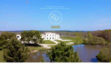 Château La Poste: Refonte de site , wedesign, logo et seo