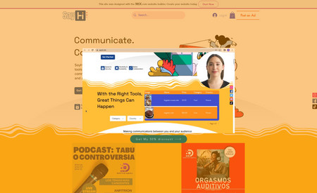 Sayhi: Communications solutions custom built for communities online, businesses and B2C