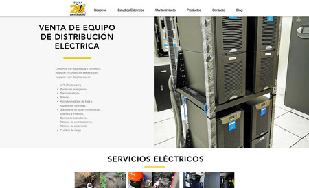 ITECSA: Sitio web para la industria de energía eléctrica de potencia. Página para campañas de Google Ads, SEO, Facebook & Instagram Ads. Adicional se implementó Blog y contiene un E-commerce para productos pequeños.