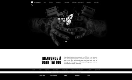 The Dark Tattoo: In the project, I have discussed and defined the theme, that includes color, font size set and font family. I used adobe illustrator to create and edit several images to make it more suitable for the website. 
I had to use the wire frame to discuss the layout of the entire website.
This website has helped me to think more creatively.