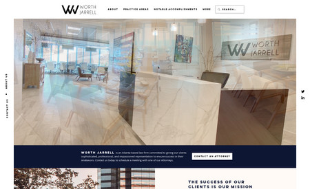 WorthJarrell: Web Design & Branding