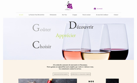 vinsdecouvertes Site web pour la découverte des vins