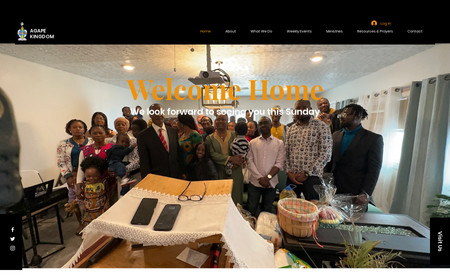 Agape Kingdom: Brand & Website
