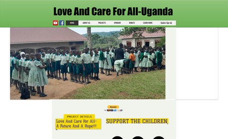 Love & Care: Love and Care for All is a non-profit organization dedicated to improving the lives of disadvantaged communities around the world. Their website is a comprehensive platform that showcases their mission, vision, and the different ways in which they work to bring positive change in the world.

The website has a simple and elegant design, with a warm and inviting color scheme that reflects the organization's values of love and compassion. The homepage features a slideshow of high-quality images that highlight the various projects and initiatives undertaken by the organization, along with links to important information such as donation options and volunteer opportunities.

The website includes sections that detail the different programs and initiatives undertaken by the organization, including education, healthcare, and emergency relief. Additionally, there's a blog section where the organization shares updates and stories from the communities they serve.