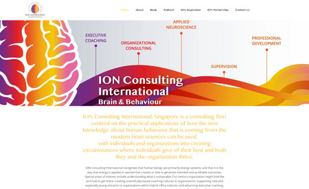 Ion Consulting: Website Design and email marketing
International Consulting Company, Singapore