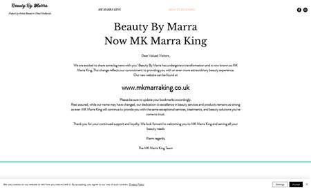 BeautybyMarra: Beauty By Marra contacted GR8 Graphix to carry out website development work and SEO on their Make up Artist Website, we continue to work with them for all of their Website, SEO and Graphic Design needs.