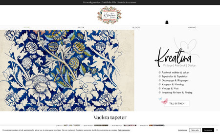 Kreatina: Complete design and online shop customization