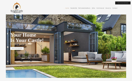 Knight Castle Construction: -Developed website for bi-coastal contractor
-Designed custom company logo
- Implemented branding campaign 
- Improved SEO ranking
-Setup custom domain based email accounts