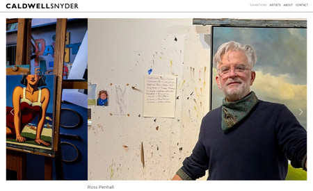 Caldwell Snyder: A luxury art gallery with multiple locations in California. We helped them build out some custom functionality and breakpoints on EditorX.