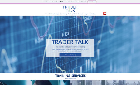 Trader Talk: This site focuses on educating people on how to understand stock.