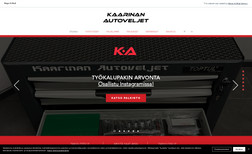 Kaarinan Autoveljet We made a website for a local car service company....