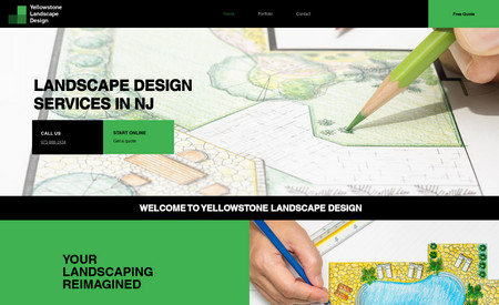 Landscaping Website: undefined