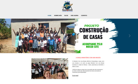 Família em Missões: Esse é um projeto destinado as crianças e o povo de Moçambique, liberado por Michel e Monara que possuem o canal no Youtube: Família em Missões. Pra nossa agência foi um orgulho, ter feito esse site.