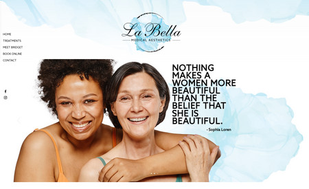 La Bella By Bridget: eCommerce Website