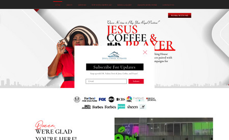 Dr. Nakita Davis: Award Winning PR Guru Dr. Nakita Davis. CEO and Founder of Jesus Coffee & Prayer Christian Publishing House, Women Win Network, and Pop Your Crown Sis Podcast
