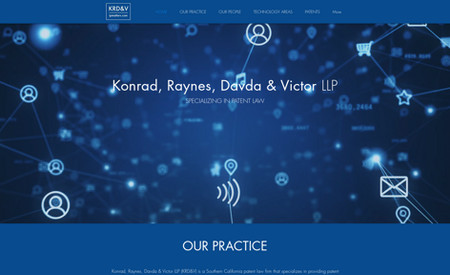 KRDV: Website Design & Development for Law Firm
