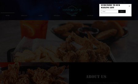HCAIB: Advance Restaurants Website
Extended Food Menu
Motion Video
Custom Layout