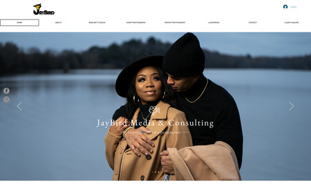 JayBird Media: This website is for a professional photography business.