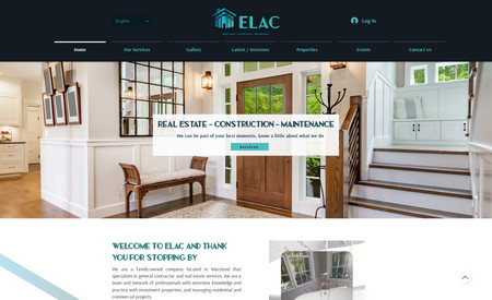 ELAC Group: Logo And Web Desing