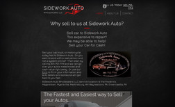 Sidework Auto Why sell to us at Sidework Auto? Too expensive to ...