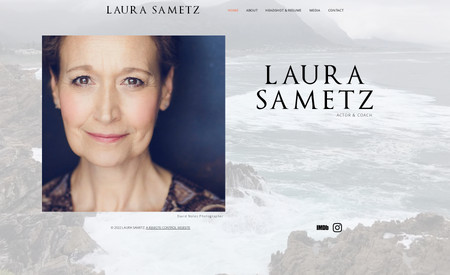 Laura Sametz: Actor "Mini-site" for actor Laura Sametz.