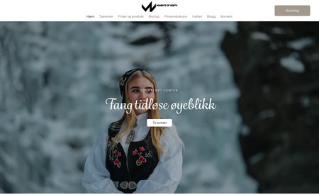 Foto Karlsen: Website and brand guidelines for Foto Karlsen, a local photographer in the north of Norway.