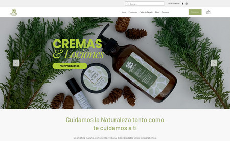 Ckunza: Tienda online para marca de cosméticos