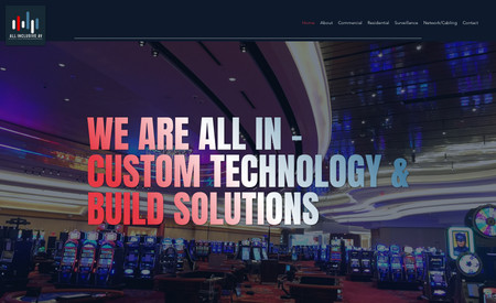 All Inclusive AV: This was a complete redesign from the ground up to give the client a fully responsive and modern website that they can be proud of.  The site copy was touched up and optimized for SEO and to address all of their offerings.