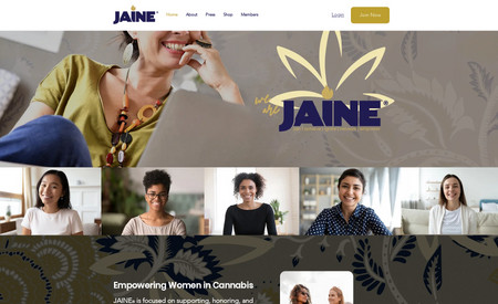 We Are Jaine: During my time working on the women's business website, "We are Jaine," in the United States, I had the exciting opportunity to take on the full responsibility of designing the entire website from start to finish. As the sole designer, I poured my heart and soul into creating a visually stunning and empowering online platform for women entrepreneurs.

From the initial concept to the final execution, I was fully immersed in every aspect of the website's design. I began by understanding the vision and values of "We are Jaine" and translating them into a visual identity that resonated with our target audience. Through extensive research and exploration, I carefully crafted the color palette, typography, and overall aesthetic to reflect the brand's essence – celebrating women in business.