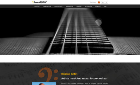 Renaud Gillet | musicien et compositeur: Site d'artiste, vente d'albums