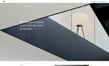 Site web Business: OXO Immobilier c'est un cabinet de conseil en immobilier. Pour ce projet, nous avons :
- Conception d'une nouvelle interface pour un look moderne et frais
- Développé dans une expérience responsive (mobile)
- Configurer Google Analytics et plus
- Intégration d'un formulaire personnalisé pour la génération de leads