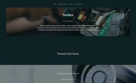 noretec.com.br: Desenvolvimento Site, Config e Integrações Google e Faceboook