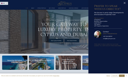 Buy in Cyprus: Website and Brand Design