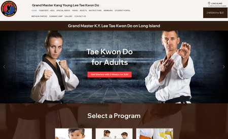 Grand Master Kang Young Lee Tae Kwon Do: As a web developer, I'm thrilled to present Grand Master Kang Young Lee Tae Kwon Do. This website embodies the spirit of martial arts and physical fitness, offering a comprehensive platform for taekwondo enthusiasts. With its engaging design and informative resources, GM Kylee Taekwondo provides students and visitors an interactive space to learn, train, and connect within the world of martial arts.