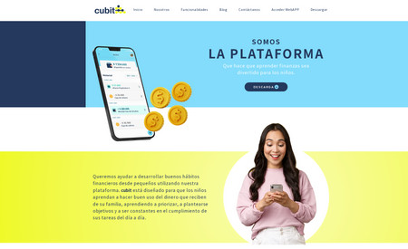 cubit: Proyecto Web Colombia - República Dominicana
Desarrollo sitio Web
Desarrollo Web avanzado
Diseño y mockup mobile
