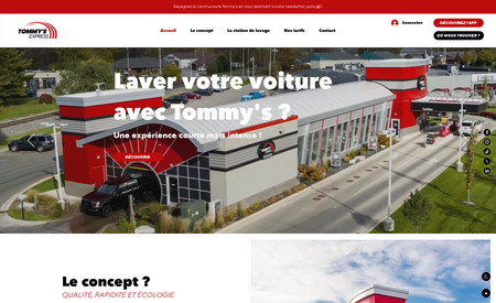 Tommy's Express : Nous accompagnons Tommy's Express, société créée depuis 1969 dans leur implantation sur le marché français, nous occupons de toute la partie digitale : Website, SEO, SEA, Ads, Stratégie...