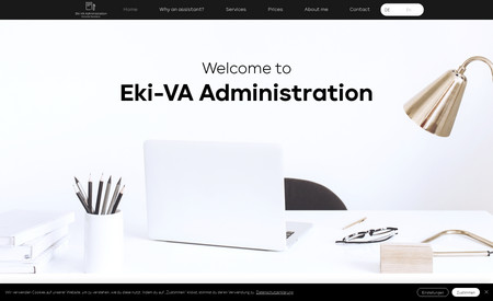 Eki-VAAdministration: Für Ski-VA haben wir eine übersichtliche Webseite erstellt, die klassisch, aber gleichzeitig modern wirkt. 