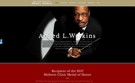 Alfred Watkins: Welcome to the official website of Alfred L. Watkins, retired Director of Bands at Lassiter High School, one of the top high school band programs in the U.S.  Visit this site to learn more about his 37-year career at Murphy and Lassiter High Schools.