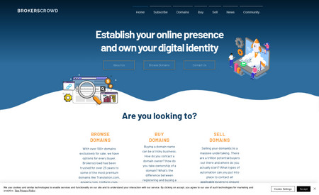 Website Redesign and SEO - Brokers Crowd: 8 page website redesign with blog and SEO