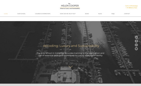Helen Cooper SoL Complete new site for this luxury branding busines...