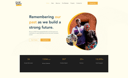 OUR PAST INITIATIVE: We created everything from branding and user interface to the website."