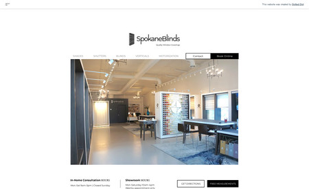 Spokane Blinds: Helped build a very profitable website and marketing strategy.
