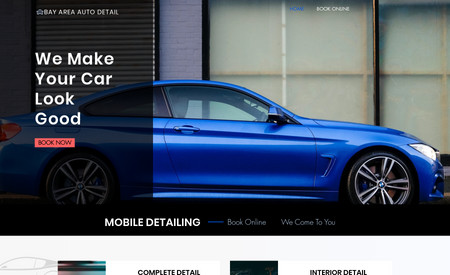 Auto Detailing: Our client wanted to attract the right kind of customers to his auto detailing business so we created a website that showed customers his worth through images and content.