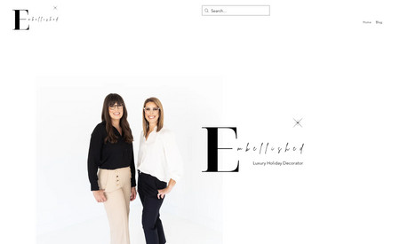 Embellished Texas: Website Design 