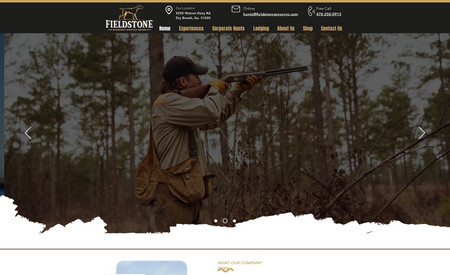 Fieldstone Preserve: Neffinity had the honor of working on the website for the popular clothing brand 'Fieldstoneoutdoors!'
