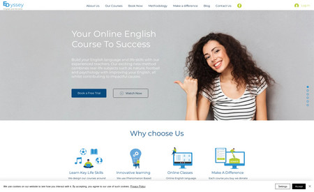edyssey.org: Online English Language courses