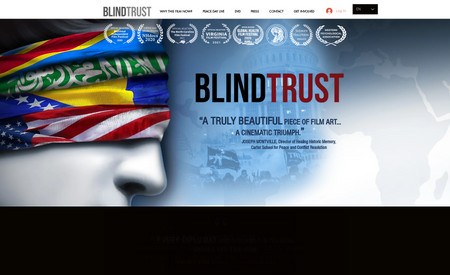 Blind Trust: Classic website design with SEO package