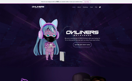 Onliners Metaverse: Fixed Mobile version