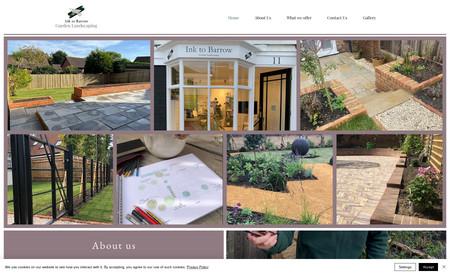 Ink to Barrow: Complete site design and build.